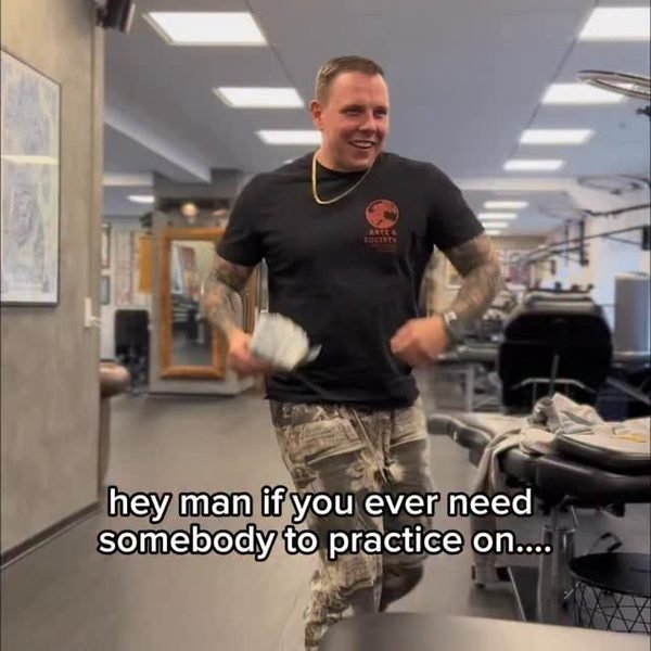 Video by Christian Boye Larsen on May 13, 2026. May be an image of text that says 'hey man heymanifyoueverneed if fyou ever need somebody to
