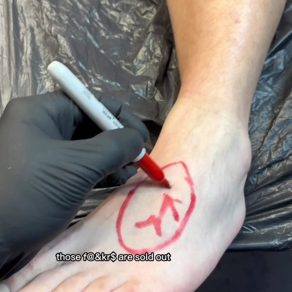 Video by Christian Boye Larsen on June 22, 2026. May be an image of one or more people, henna, tattoo, bandage and text that says 'N thosef@