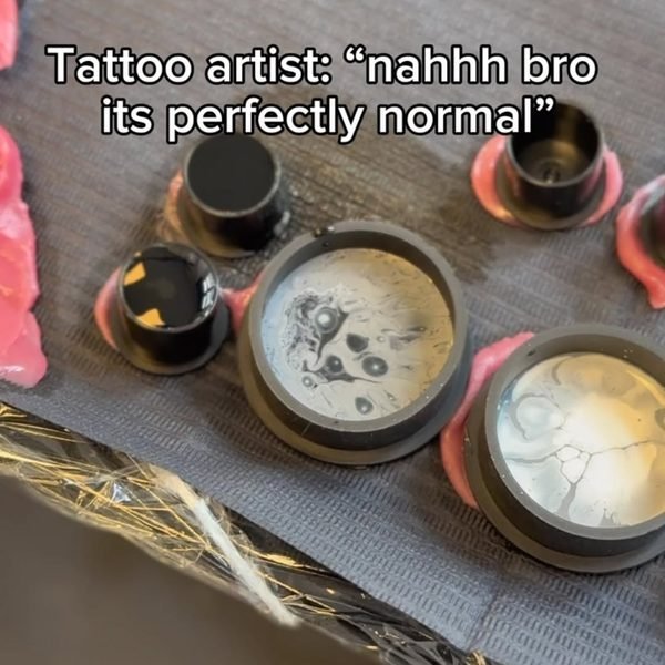 Video by Christian Boye Larsen on July 19, 2026. May be a meme of thermostat, timer and text that says 'Tattoo artist: "nahhh bro its perfec